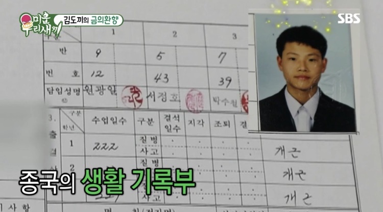 미우새김종국 학창시절의 모습은? 관련 이미지 2