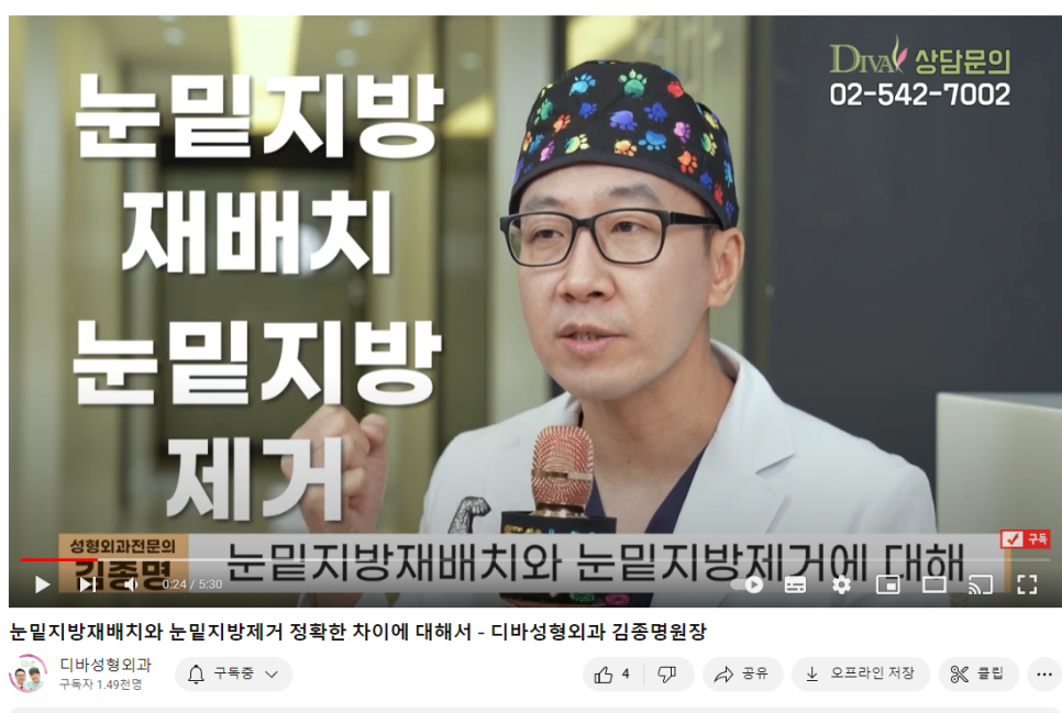 눈밑지방제거 고민하고 있다면 자신의 얼굴에 가장 맞게 관련 이미지 1