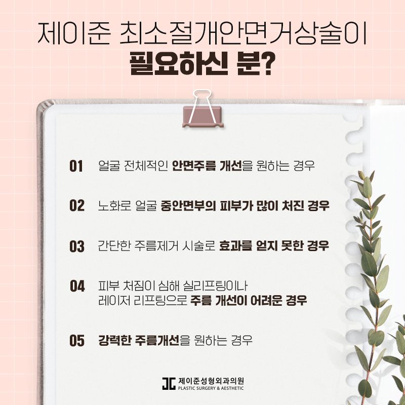 최소절개안면거상술 어떤 수술일까? 관련 이미지 3