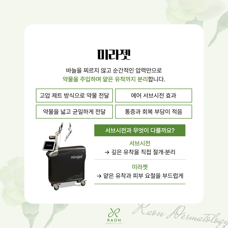 왕십리피부과 서브시전부터 미라젯, 쥬베룩까지 여러 여드름 흉터 치료법을 병행하면? 관련 이미지 4