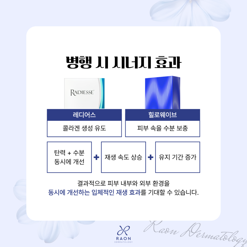 성동구 피부과 레디어스와 힐로웨이브 각각 효과 및 병행했을 때 시너지 효과 관련 이미지 6