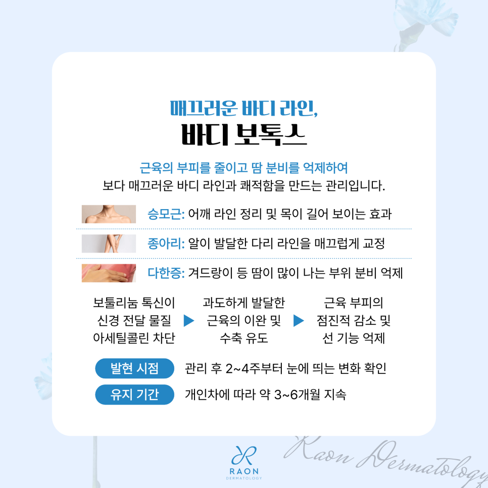 성동구 피부과 여름을 앞두고 시작하면 좋은 관리들, 레이저제모부터 바디 보톡스, 리투오까지 관련 이미지 2