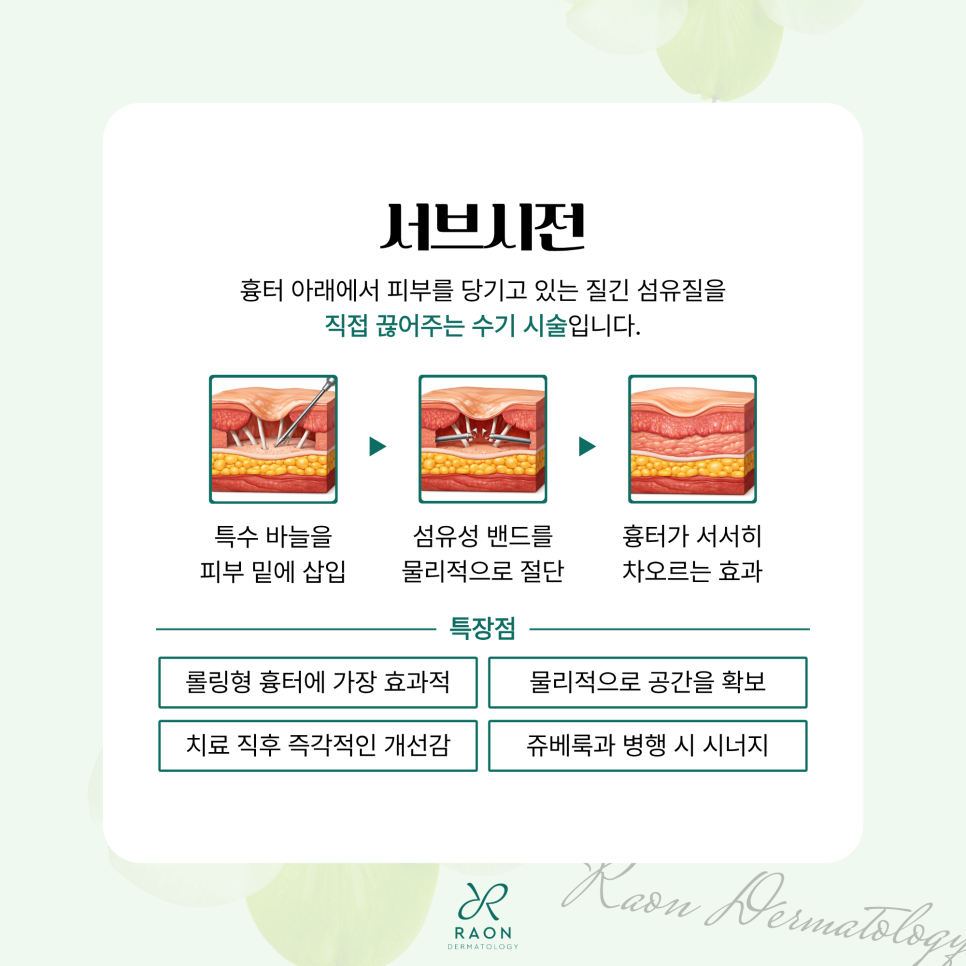 성동구 피부과 깊게 패인 위축성 흉터 치료방법 [미라젯, 포텐자, 리써FX 등] 관련 이미지 3