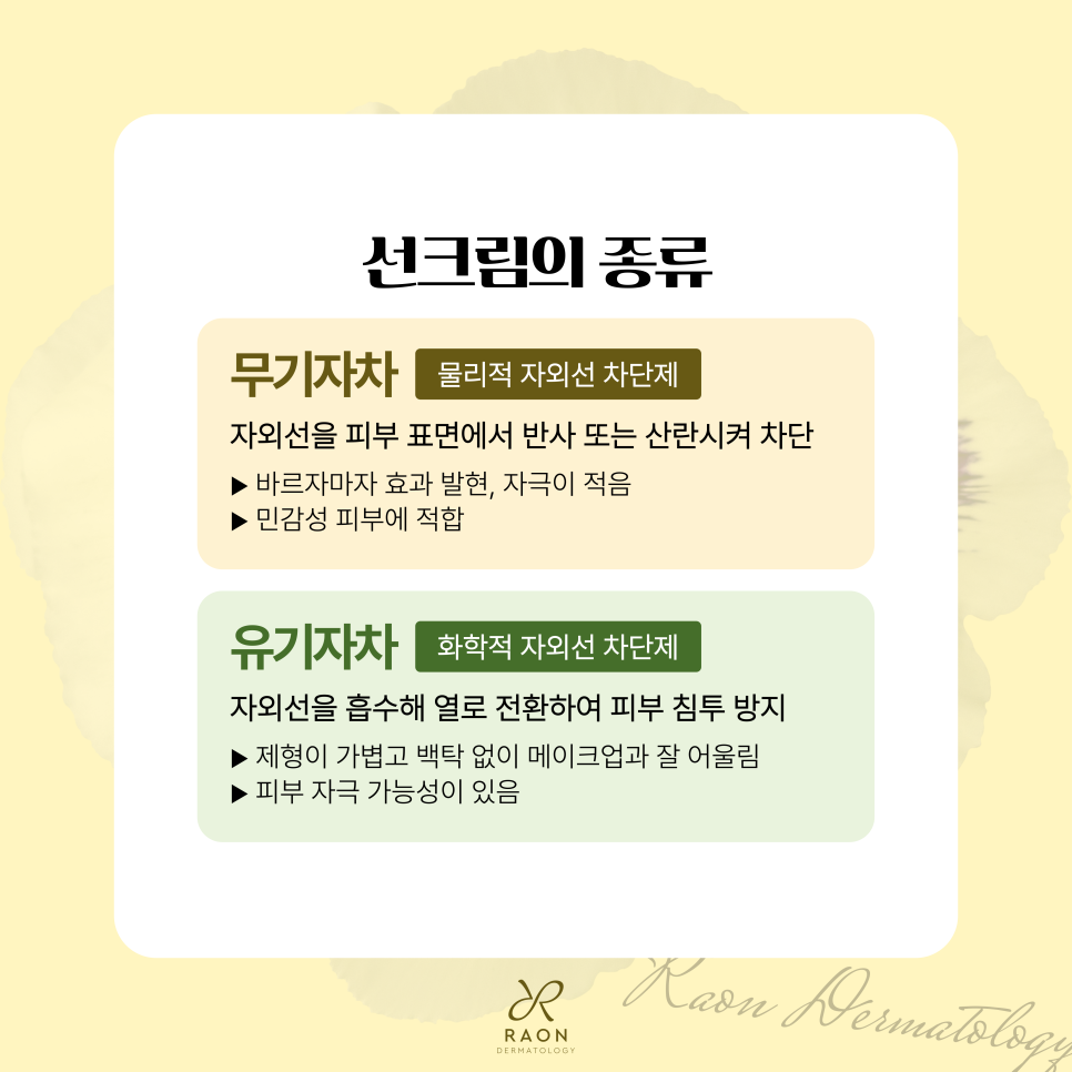 왕십리 피부과 전문의가 알려주는 선크림 선택 꿀팁(실비 되는 제로이드 더마쉴드 크림 MD) 관련 이미지 2
