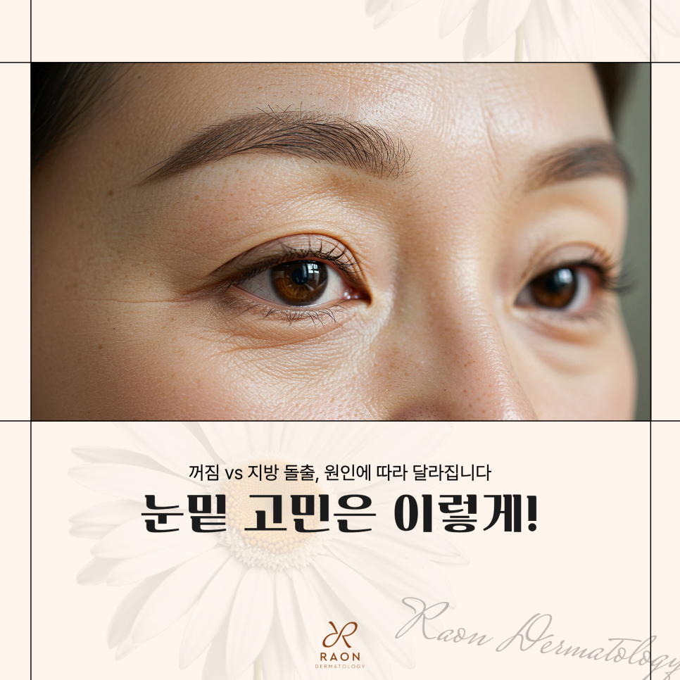성동구 피부과 눈밑 꺼짐과 지방 돌출 수술 외엔 답이 없을까? [레티젠, 아이울쎄라] 관련 이미지 1