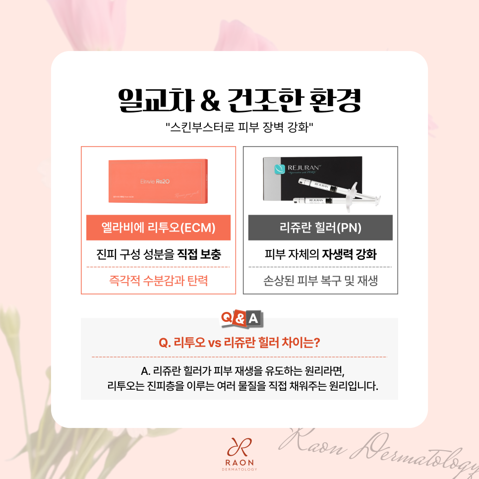 성동구 피부과 봄의 계절적 특징과 추천 관리 [리투오, 라라필, 레이저토닝 등] 관련 이미지 3
