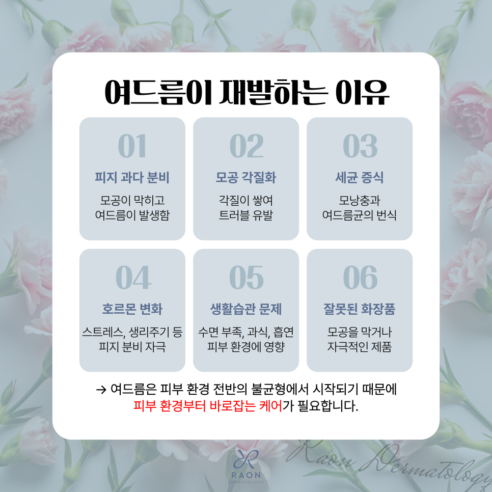 A Skin Specialist in Seongdong-gu Explains Acne Treatment in Detail, from Causes to Scars image 2