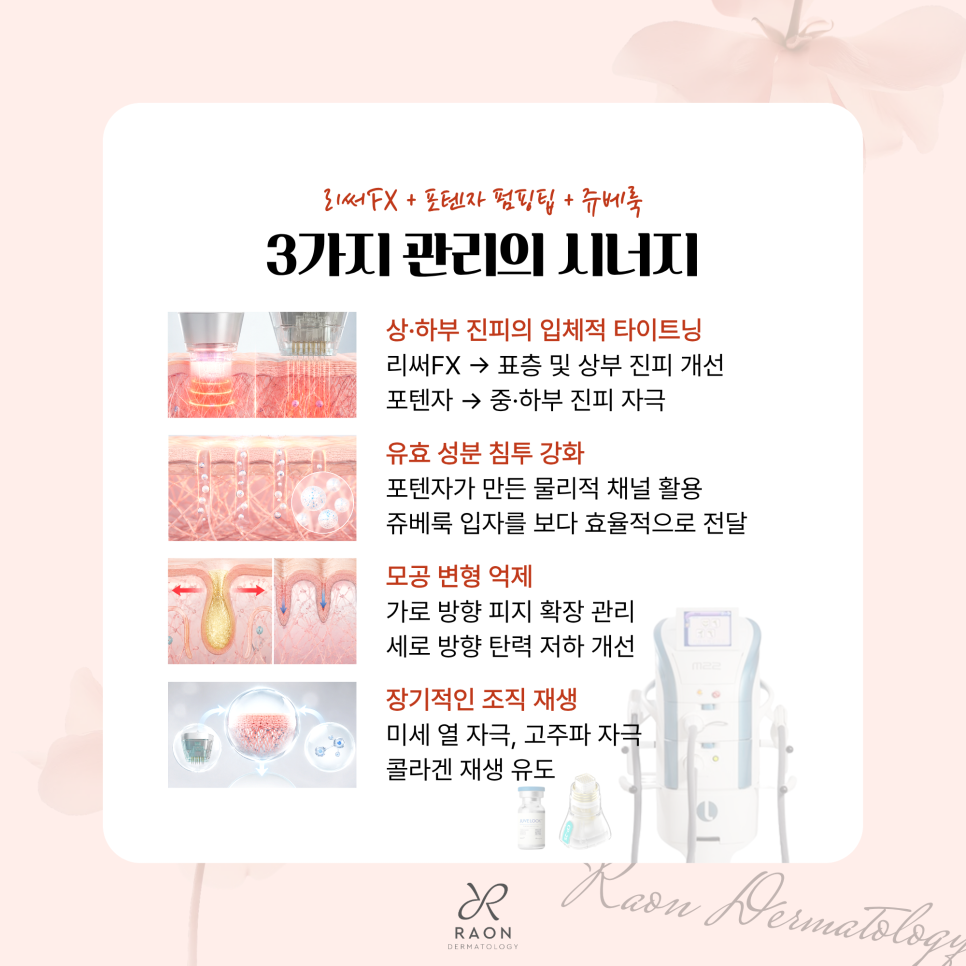 성동구 피부과 나비존 피부의 특징 이해하기, 리써FX와 펌핑팁 및 쥬베룩 조합 장점은? 관련 이미지 6