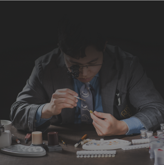 라미네이트 기간 2주 수제작으로 개인의 치아를 고려한 맞춤제작되는 블랙필름 관련 이미지 1