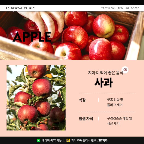 먹을수록 하얘진다? 치아미백에 좋은 음식 TOP 5 관련 이미지 6