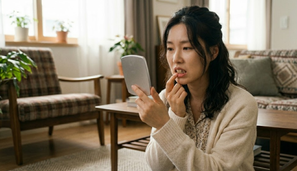 앞니 블랙트라이앵글 치료 : 레진 VS 비니어큐브 VS 교정 가이드 관련 이미지 2