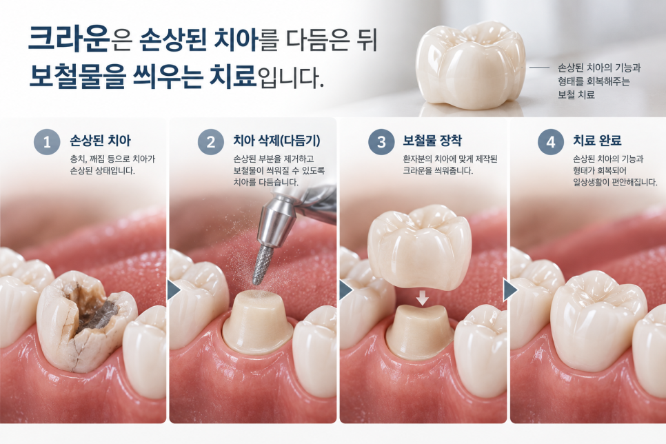 크라운 치료 비용, 광화문치과 상담 전 확인해야 할 치료 범위 관련 이미지 4