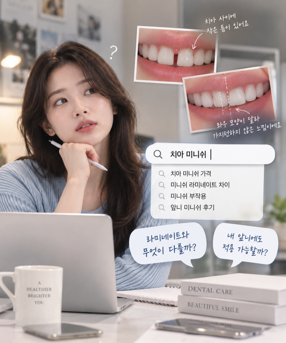 치아 미니쉬, 앞니 한 개만 보면 될까? 광화문치과에서 알아보는 치료 범위 관련 이미지 2