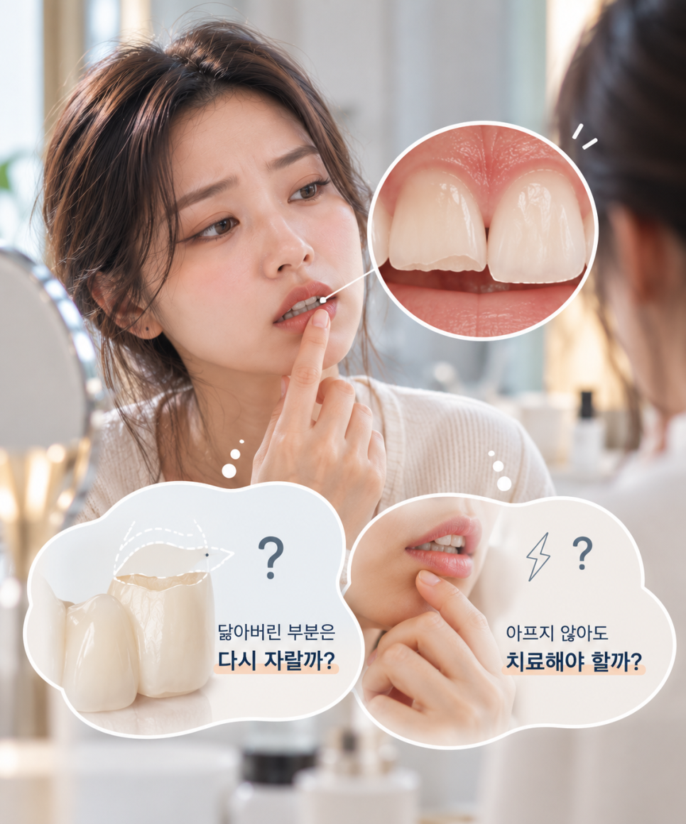 치아마모, 치아보존치료가 필요한 경우는? 관련 이미지 2