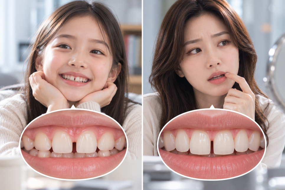 종로 치과, 앞니벌어짐이 생기는 이유 관련 이미지 4