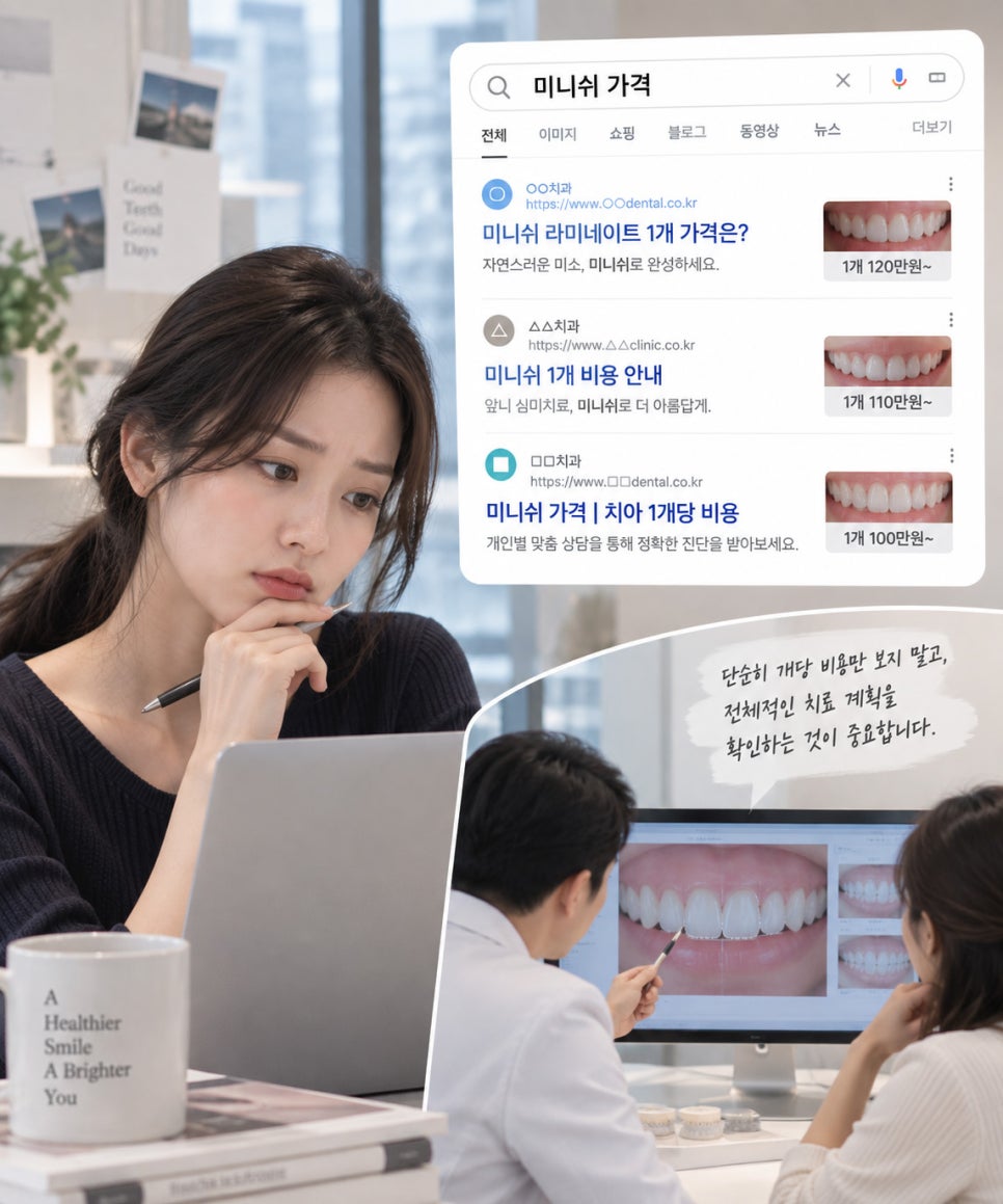 미니쉬가격, 1개 비용만 계산하면 될까? 미니쉬치과병원 견적 보는 법 관련 이미지 4