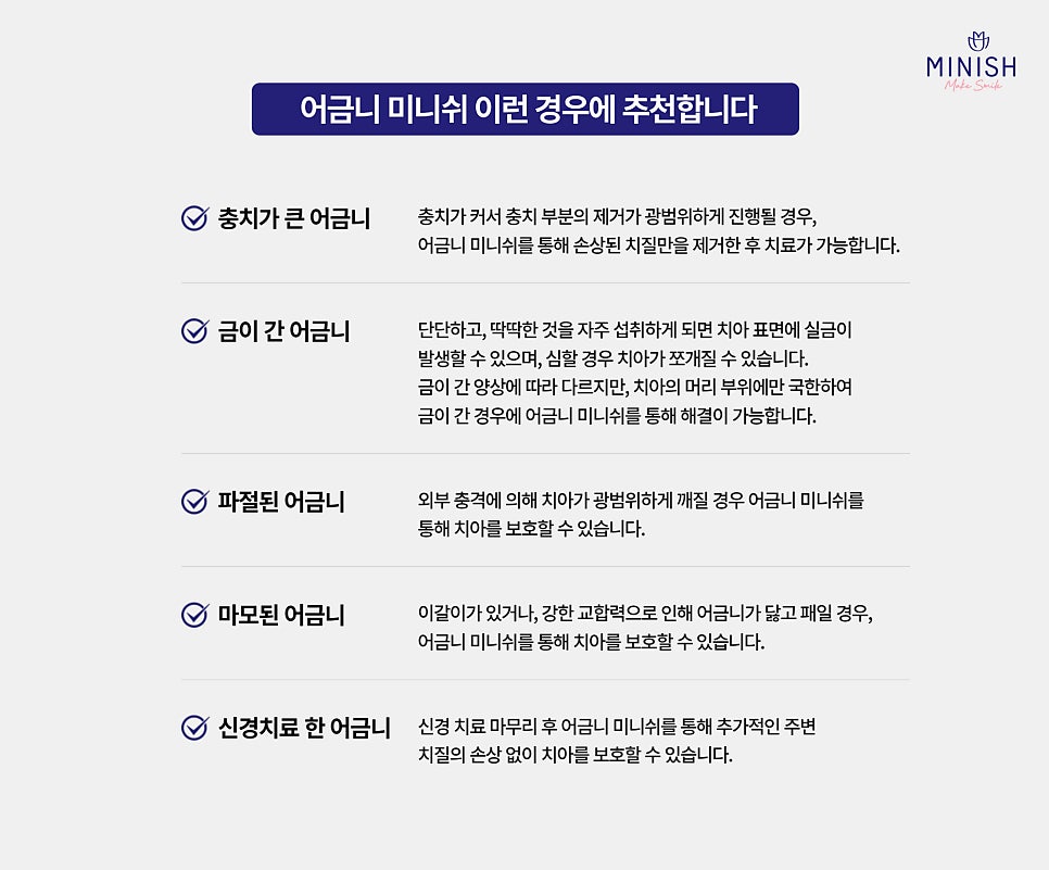From Front Teeth to Molars, Which Minish Is Right for My Dental Condition? image 13