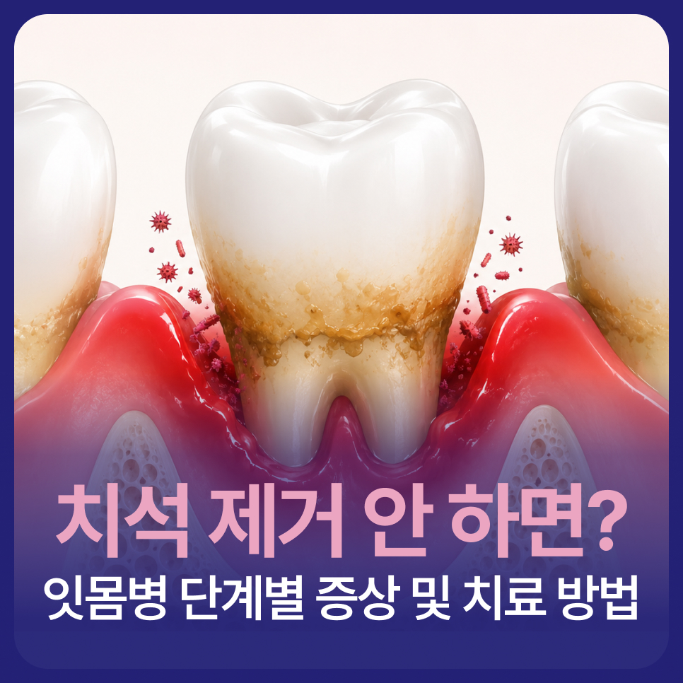 치석 제거 안 하면? 잇몸병 단계별 증상 및 치료 방법 관련 이미지 1