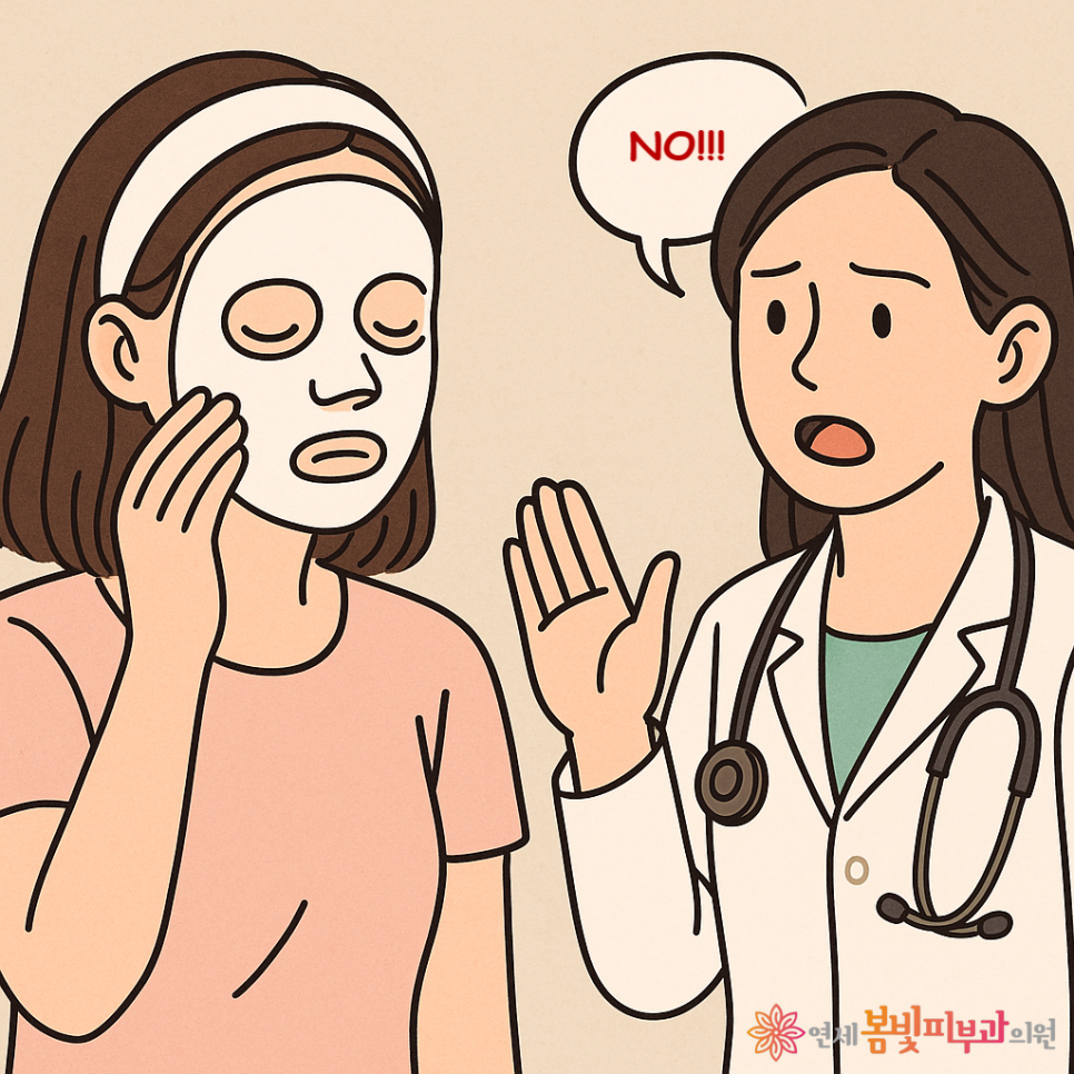 🧴 1일 1팩, 피부를 망치는 습관! 관련 이미지 1