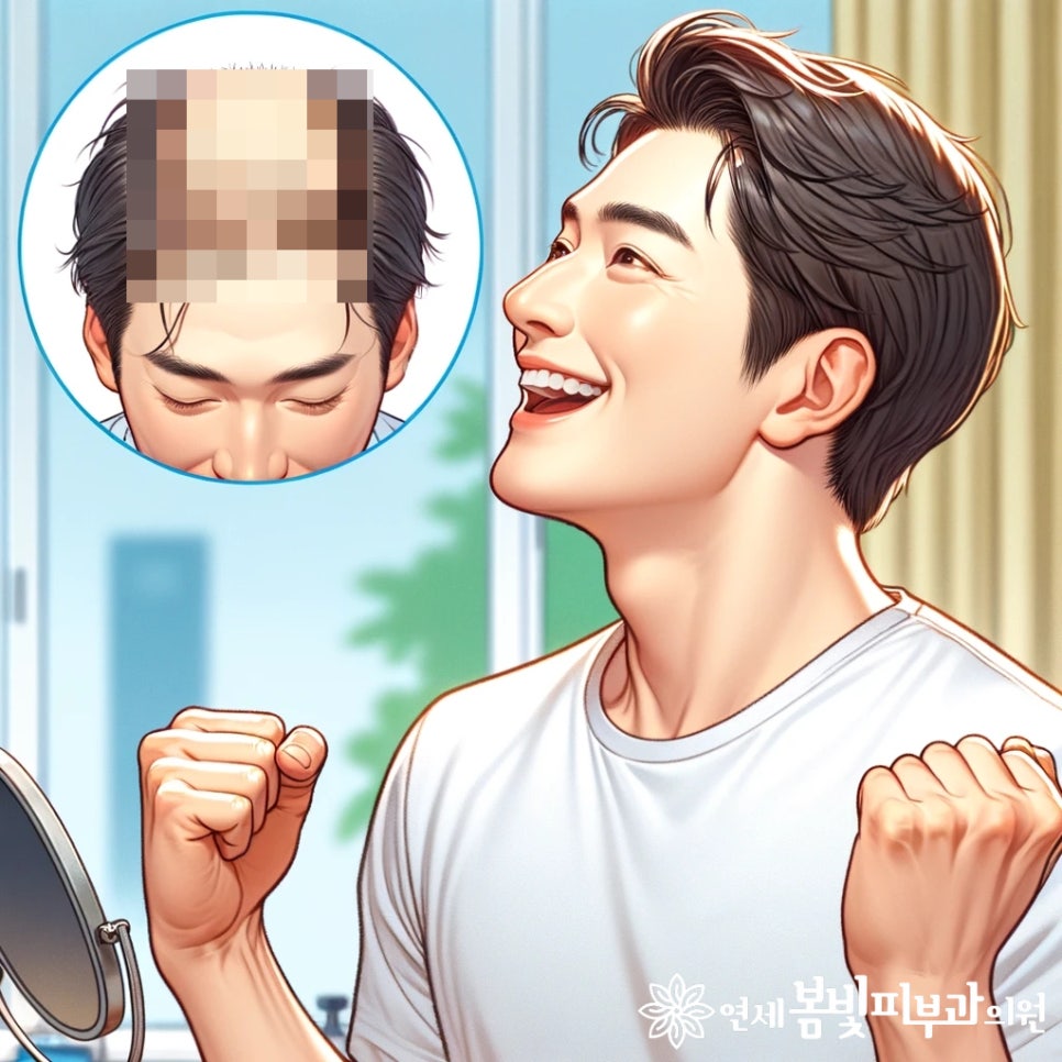 남성형탈모에서 PRP(Platelet-Rich Plasma) 치료의 효과 관련 이미지 1