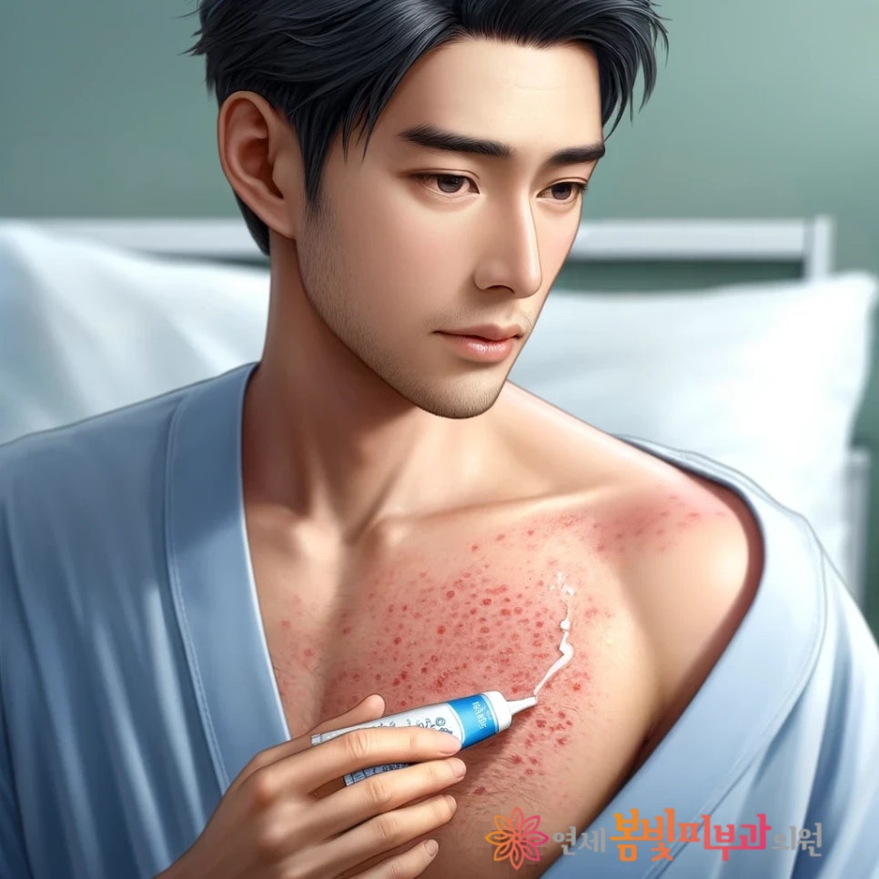 말라세지아 모낭염 (곰팡이성 모낭염, 혹은 피티로스포룸 모낭염)의 진단과 치료 관련 이미지 2