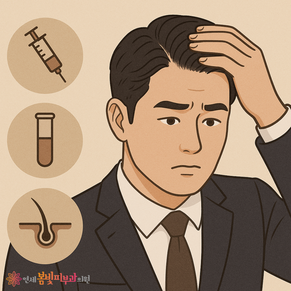 🧑&zwj;🦲 남성형 탈모, 약만으로는 한계가 왔을 때 관련 이미지 1
