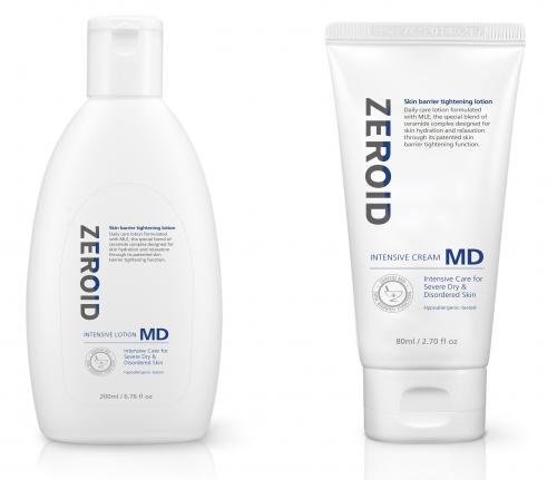 제로이드인텐시브 크림 MD 및 제로이드인텐시브 로션 MD 관련 이미지 1