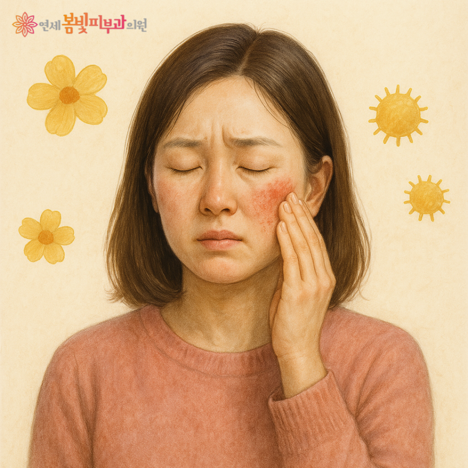 🌸민감성 피부라서 슬픈 봄철, 꽃가루가 피부에 미치는 영향 관련 이미지 1