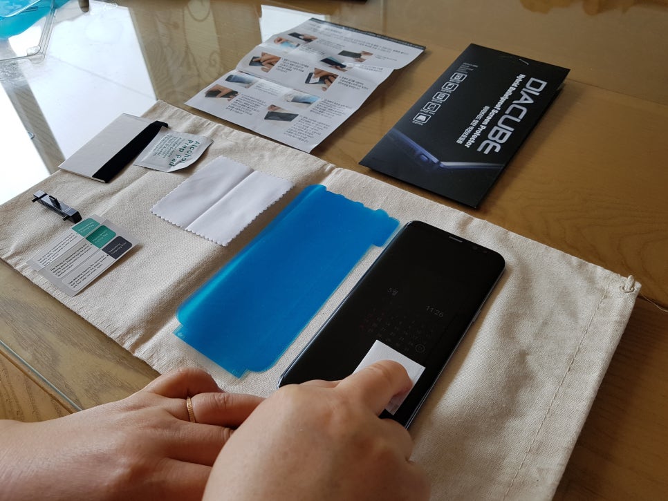 갤럭시s8+ 액정보호필름 고민할거 없이 요걸로! 관련 이미지 4