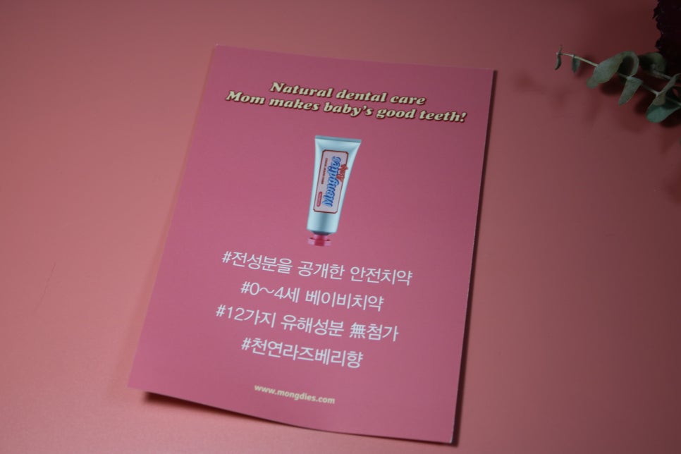 저불소치약 육아 필수템이라 할 수 있는 몽디에스 라즈베리 베이비 치약 관련 이미지 2