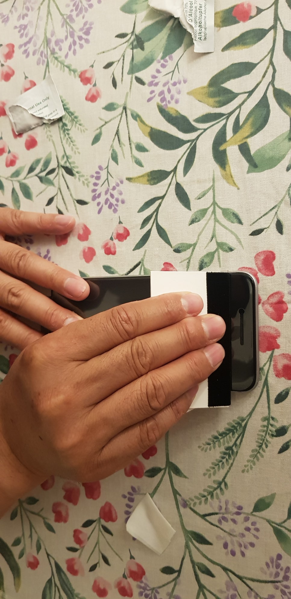 아이폰8+ 액정보호필름 이거 신기할정도! 관련 이미지 9