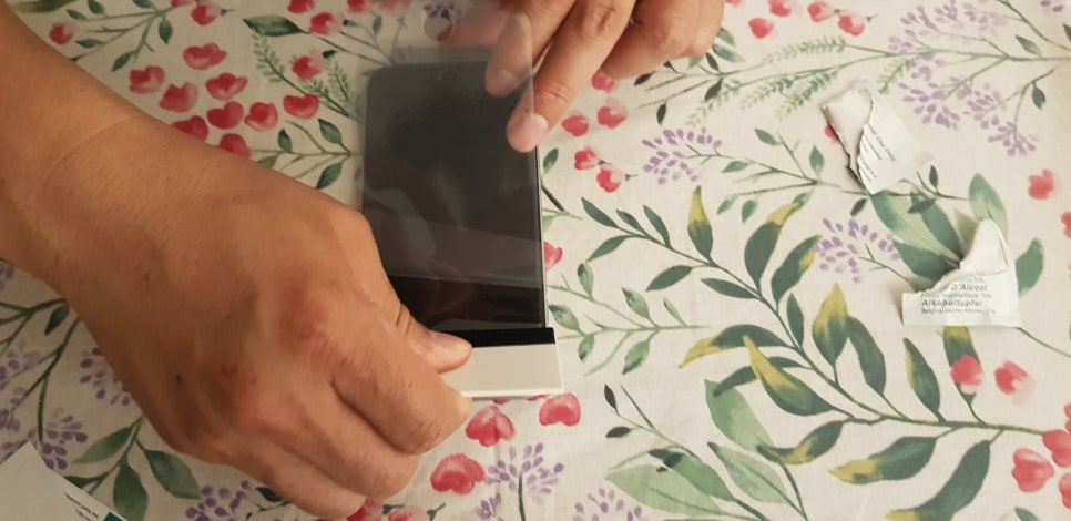 아이폰8+ 액정보호필름 이거 신기할정도! 관련 이미지 11