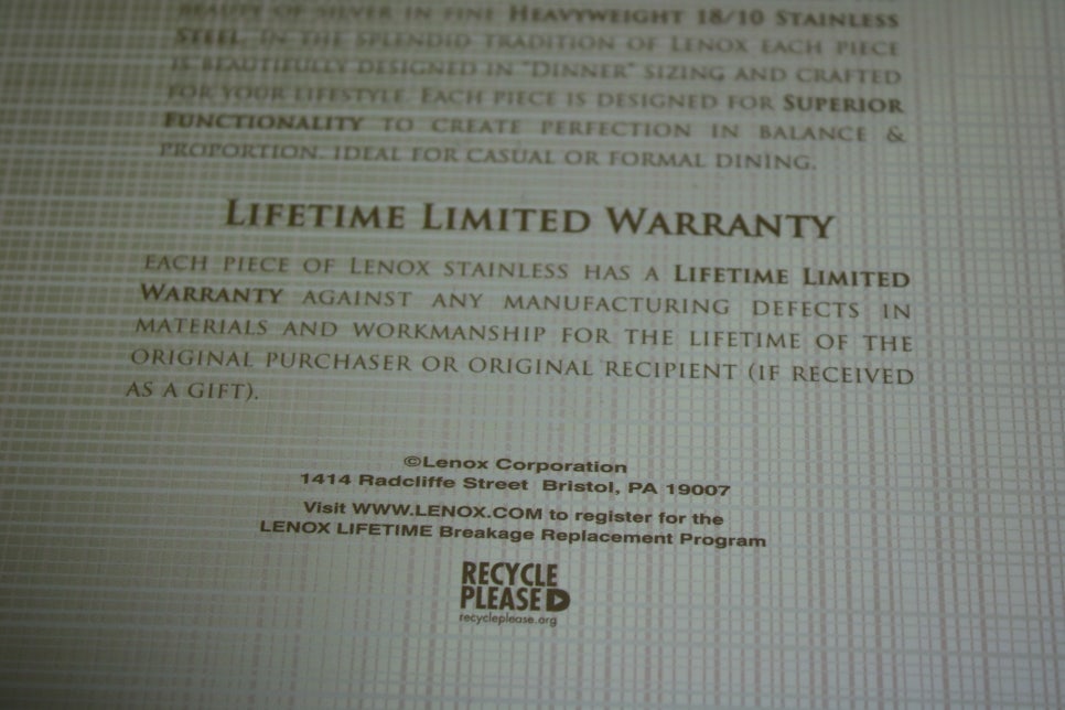 해외직구로 도착한 레녹스 이터니티 골드 포크세트!! 관련 이미지 7