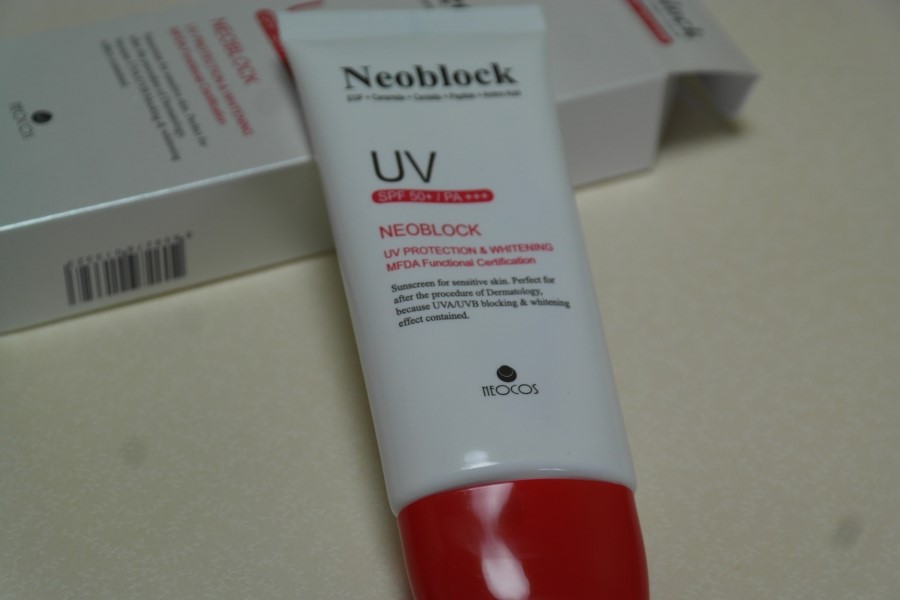 자외선차단화장품 백탁없이 자연스럽게 보정되는 네오블럭 관련 이미지 4