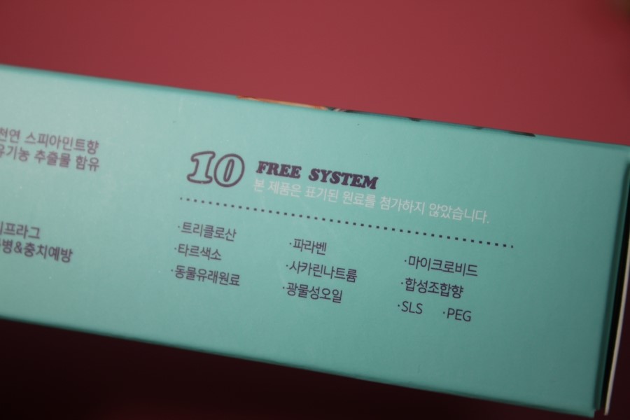 잇몸에좋은치약 천연계면활성제로 안심되는 몽디에스 에코 프렌들리 에이 관련 이미지 5