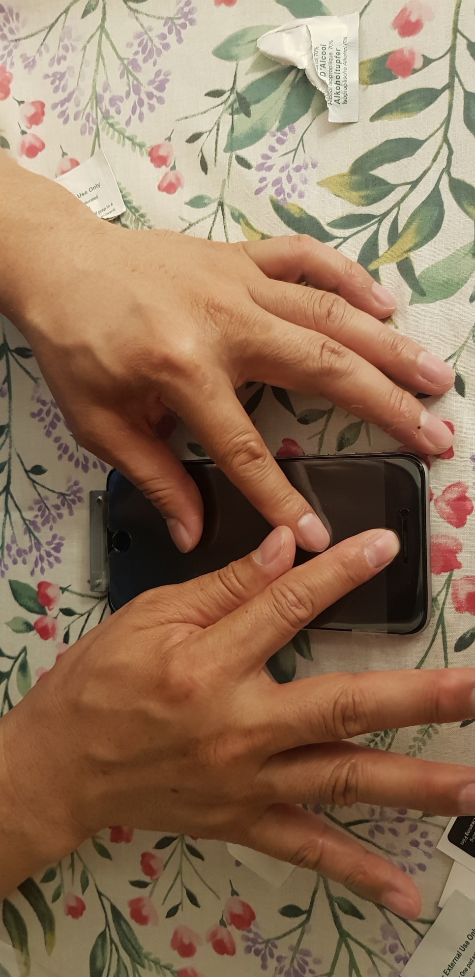 아이폰8+ 액정보호필름 이거 신기할정도! 관련 이미지 8