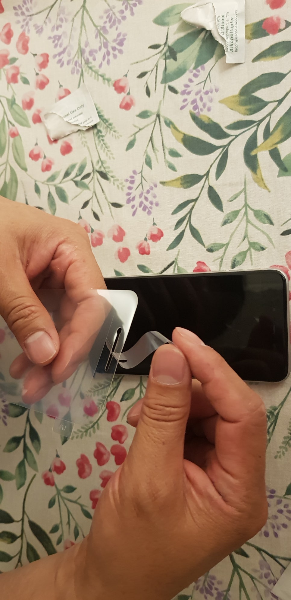 아이폰8+ 액정보호필름 이거 신기할정도! 관련 이미지 5