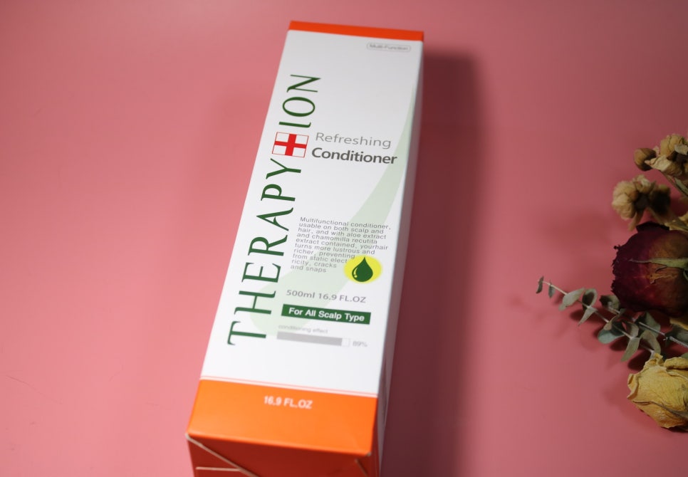 건조한두피에는 천연보습성분으로 무장한 테라피션 리프레싱 컨디셔너 관련 이미지 1