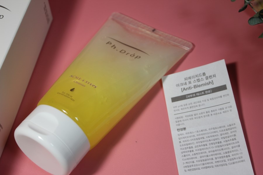 복합성피부를 위한 순한 세안제 피에이치드롭 아크네 포 스텝스 클렌저 관련 이미지 9