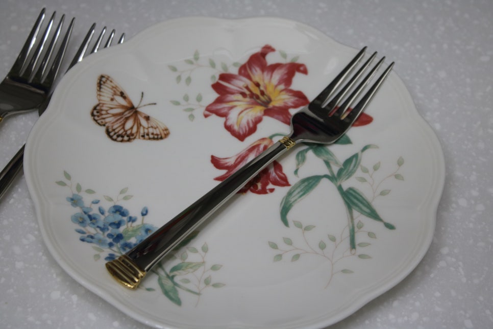 해외직구로 도착한 레녹스 이터니티 골드 포크세트!! 관련 이미지 14