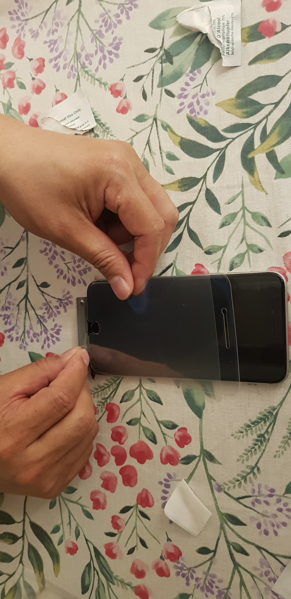 아이폰8+ 액정보호필름 이거 신기할정도! 관련 이미지 6