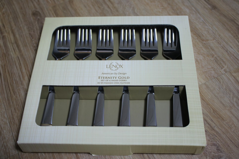 해외직구로 도착한 레녹스 이터니티 골드 포크세트!! 관련 이미지 3