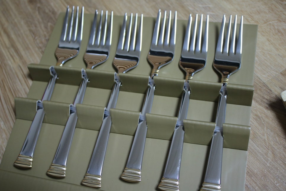 해외직구로 도착한 레녹스 이터니티 골드 포크세트!! 관련 이미지 10