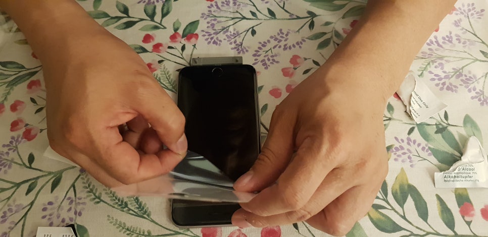 아이폰8+ 액정보호필름 이거 신기할정도! 관련 이미지 10