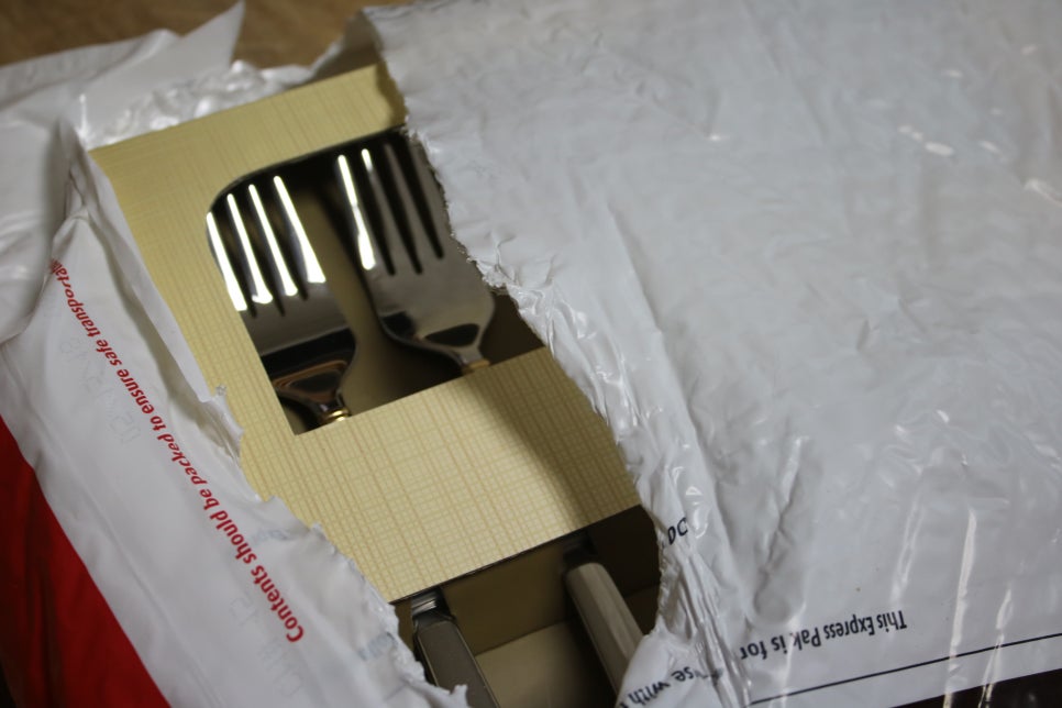 해외직구로 도착한 레녹스 이터니티 골드 포크세트!! 관련 이미지 2