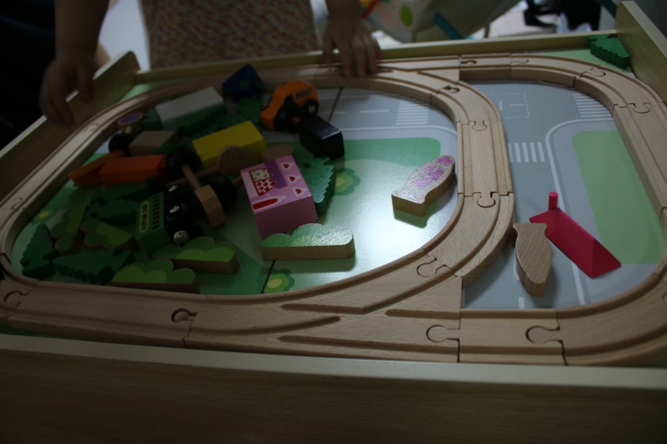 가성비 제대로 좋은 우토 원목 기차놀이 세트 관련 이미지 18