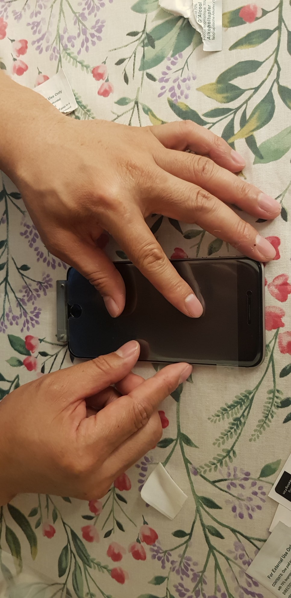 아이폰8+ 액정보호필름 이거 신기할정도! 관련 이미지 7