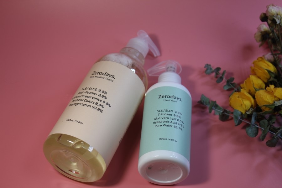 순해서 믿고 쓰는 제로데이즈의 1종 주방세제와 아기 핸드워시 관련 이미지 1