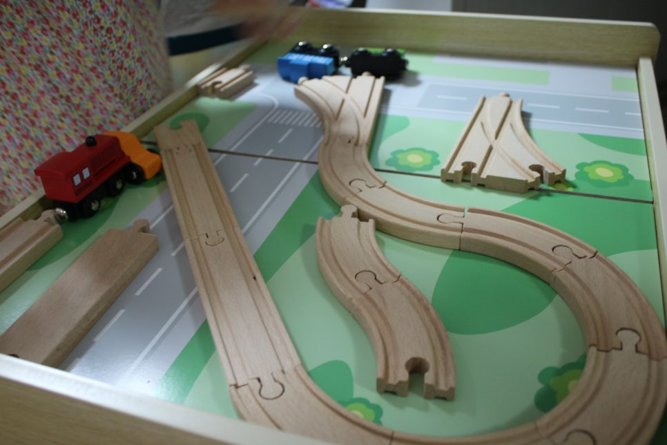 가성비 제대로 좋은 우토 원목 기차놀이 세트 관련 이미지 10