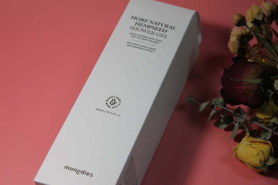 약산성바디워시 기분좋은 저녁 샤워시간에는 몽디에스 모어 네츄럴 햄프씨드 샤워젤 관련 이미지 1